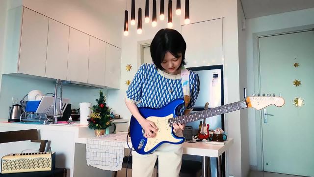 CANT STOP THE FEELING Guitar Cover Yumiki Erino Guitar video_1080pFHR