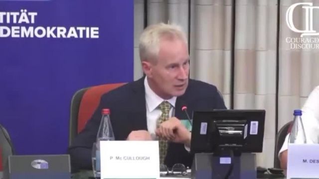 Peter McCullough and European Parliament - September 14, 2023